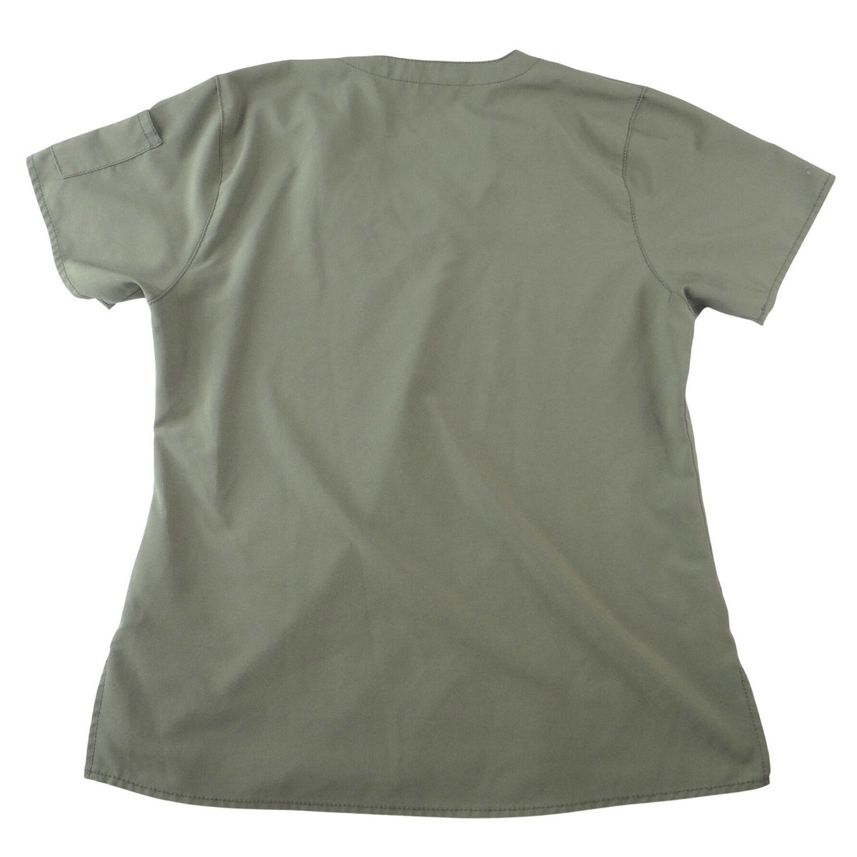 Carhartt Force Modern Fit Women Scrub Top Olive Green V-Neck Pocket Medium2