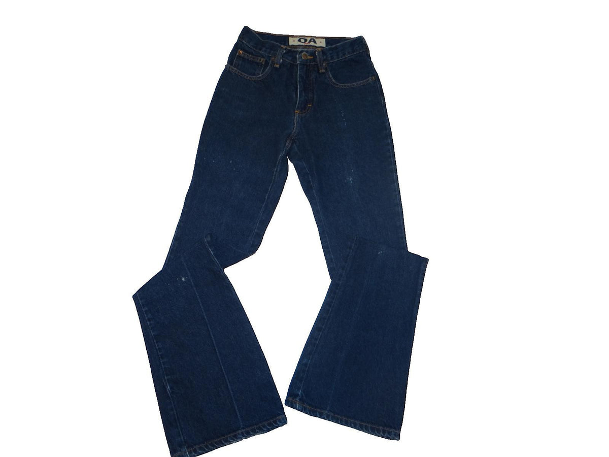 Vintage Y2K Women's OA Jeans Boot Cut Denim Pants Size 1
