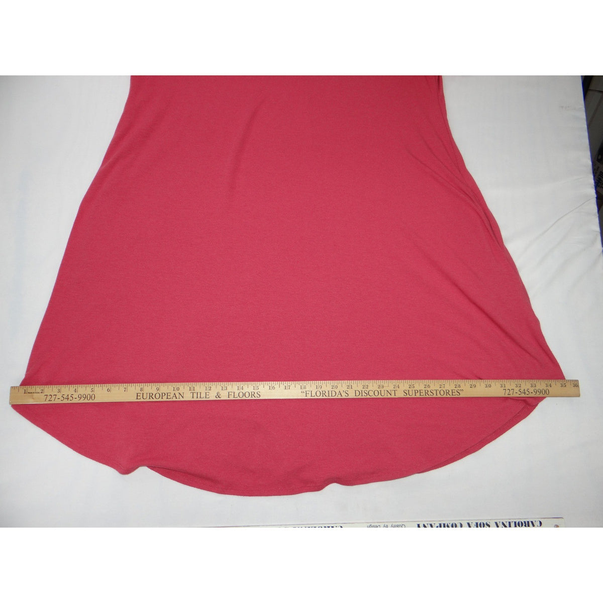 Lot of 3 Plus Size Red Pink Coral Tunics 2X XXL - Three Tunics Tops Bundle