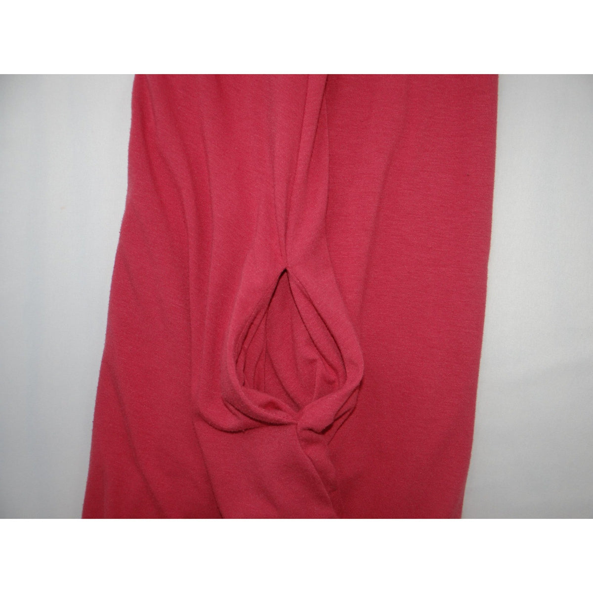 Lot of 3 Plus Size Red Pink Coral Tunics 2X XXL - Three Tunics Tops Bundle