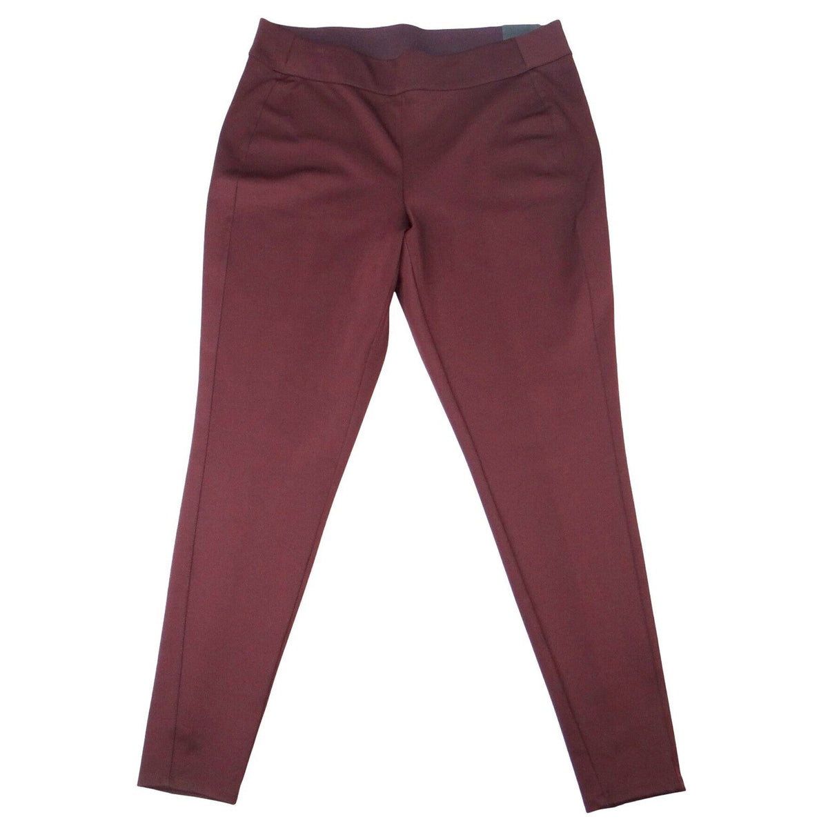 NWT-Lane Bryant Burgundy Legging Pants Women Size 14 16 Comfort Stretch Casual0