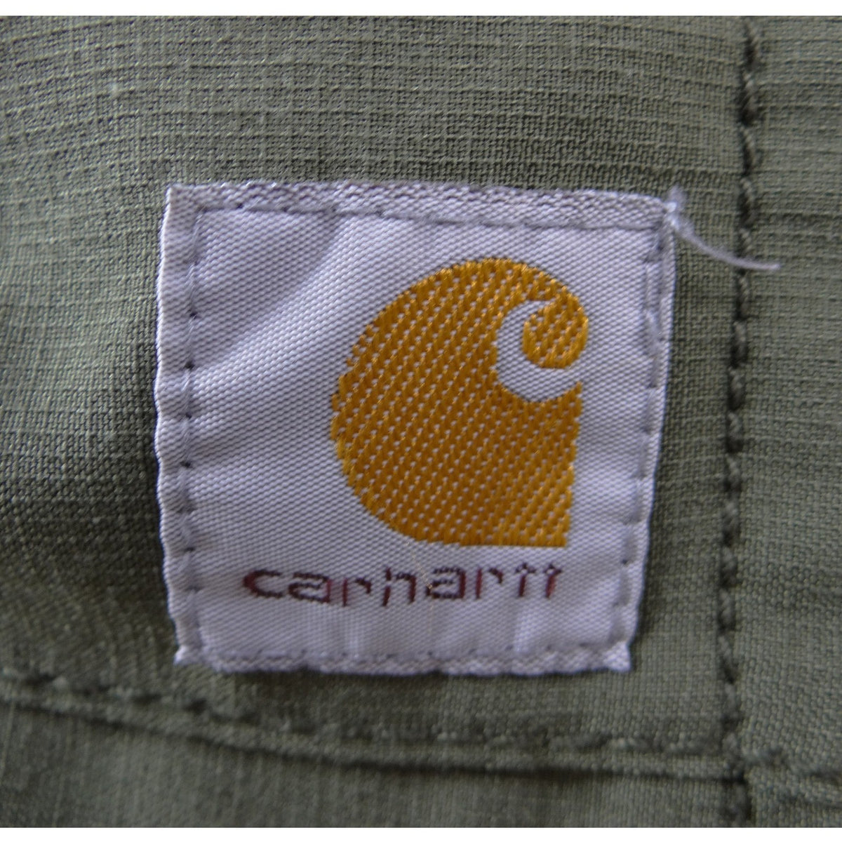 Carhartt Force Modern Fit Women Scrub Top Olive Green V-Neck Pocket Medium3
