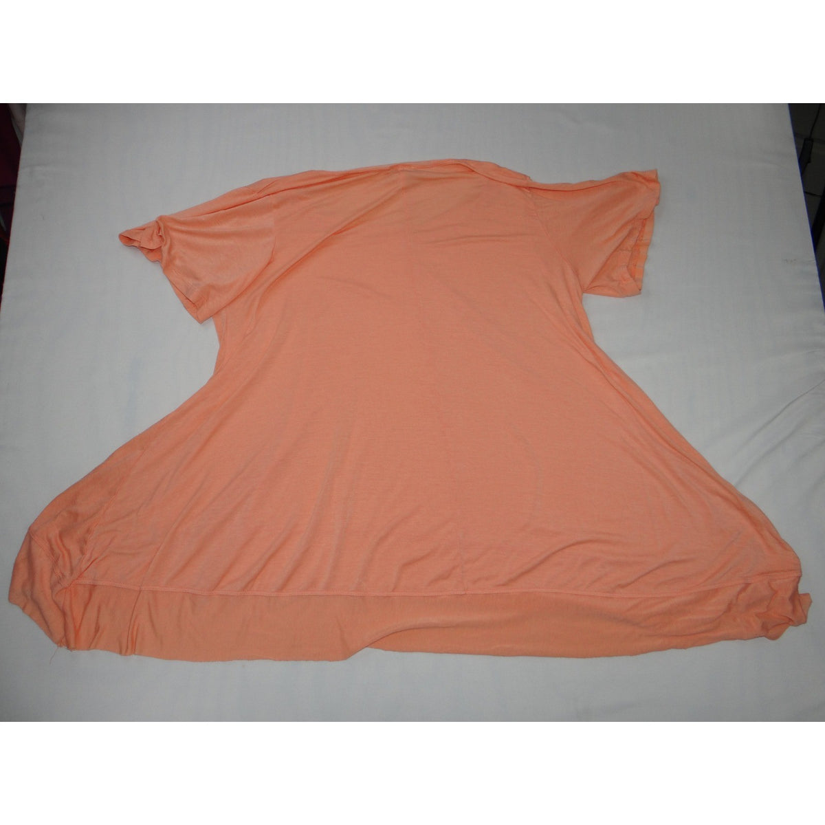 Lot of 3 Plus Size Red Pink Coral Tunics 2X XXL - Three Tunics Tops Bundle