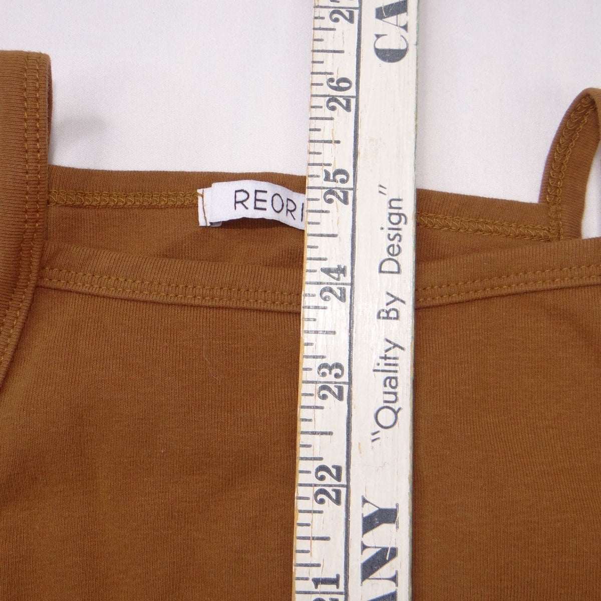 REORIA Brown High Neck Halter Ribbed Thong Bodysuit Small Sleeveless Snap Gusset