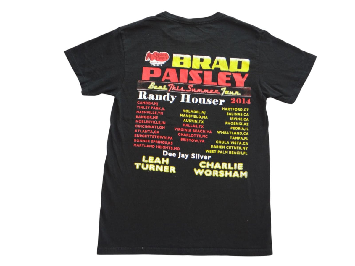 Brad Paisley Concert T-Shirt - Black Graphic Tee1