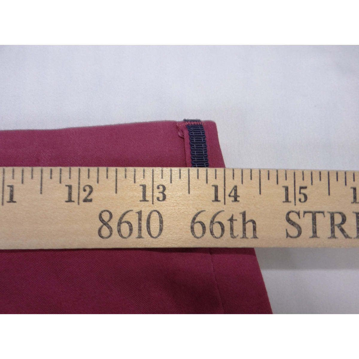 Lauren Ralph Lauren Mulberry Pink Straight Leg Dress Pants 16R 28 W BNKLPZ3W00102