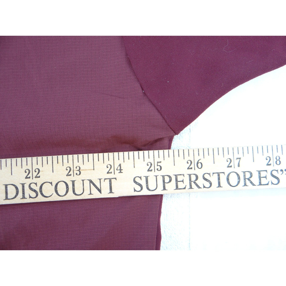 FIGS Technical Collection XL Burgundy Maroon Scrub Top Zip Pocket 2408