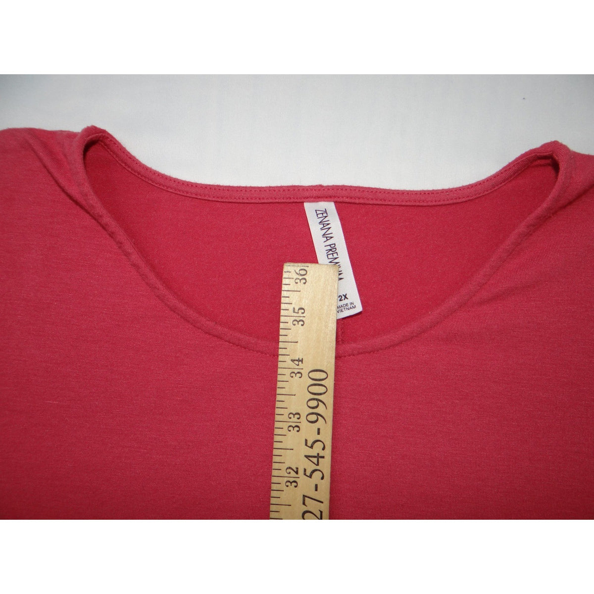 Lot of 3 Plus Size Red Pink Coral Tunics 2X XXL - Three Tunics Tops Bundle