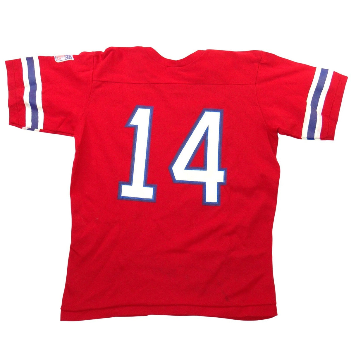 Vintage Rawlings NFL New England Patriots Jersey Red 14 Mens Medium USA
