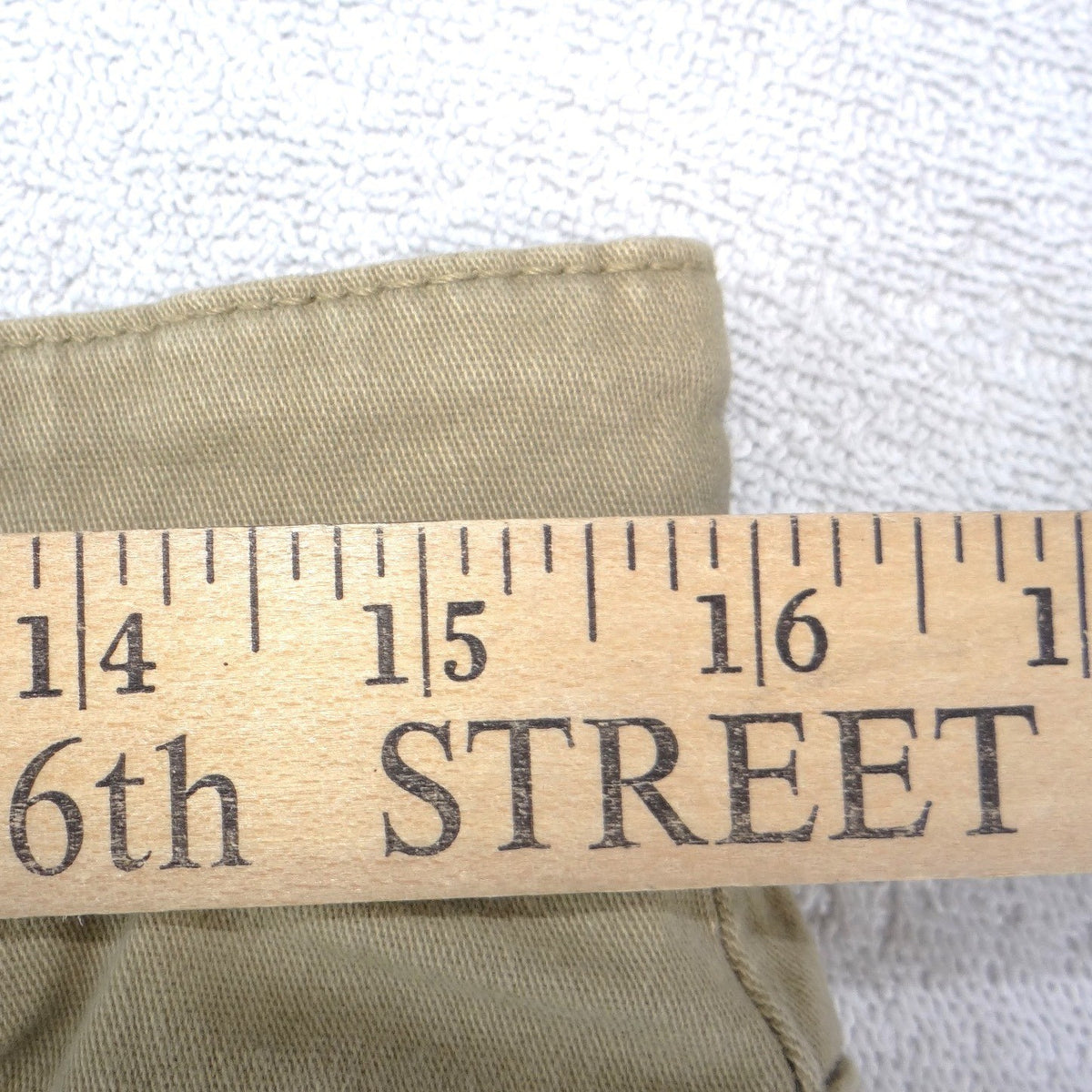 Lucky Brand Mens Authentic Skinny Stretch Tan Khaki Pants 31x313