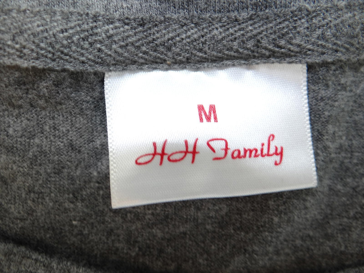 HH Family Women's Gray Long Sleeve Top with Witch Power Graphic