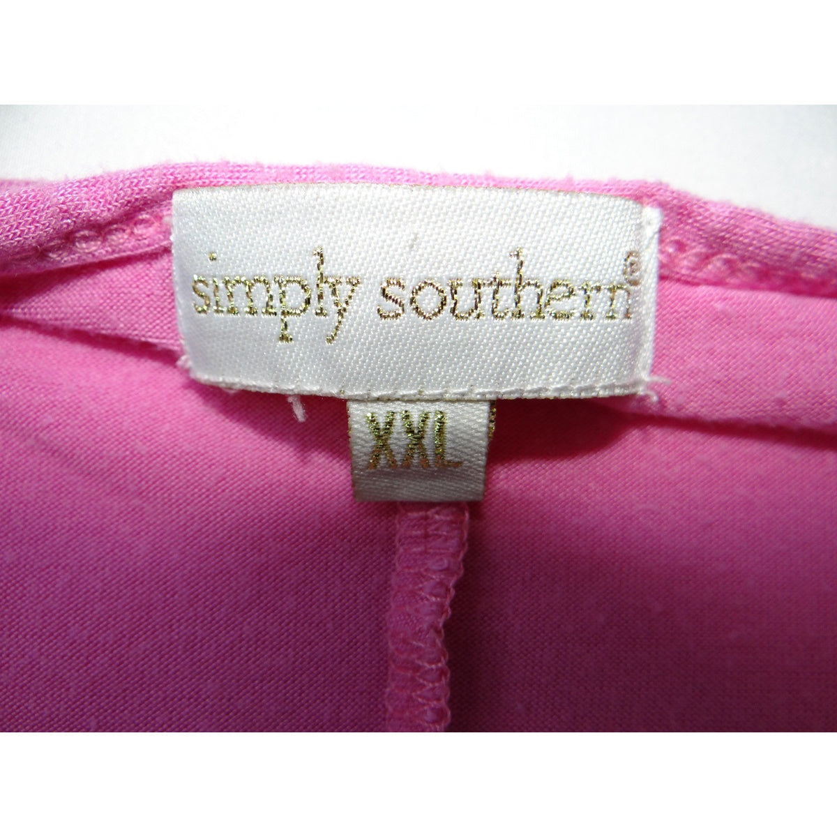 Lot of 3 Plus Size Red Pink Coral Tunics 2X XXL - Three Tunics Tops Bundle