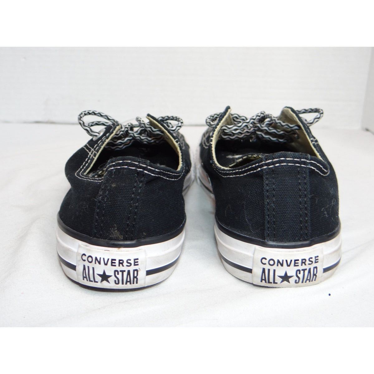 Converse All Star Chuck Taylor Low Top Black Youth Sneakers Shoes Size 3 Youth2