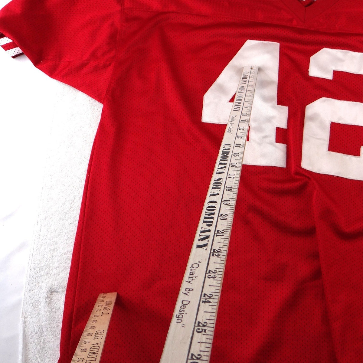 Mitchell & Ness Ronnie Lott San Francisco 49ers 1989 Throwback Jersey Red Men 565