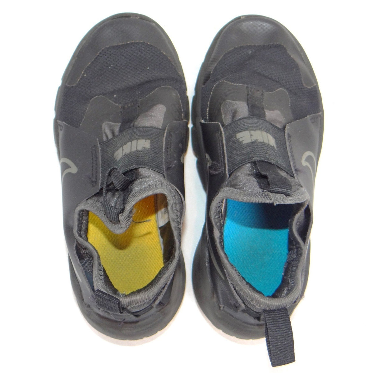 Nike Dynamo Go FlyEase Kids Black Anthracite Sneakers DJ6040 001 Size 13.5C5