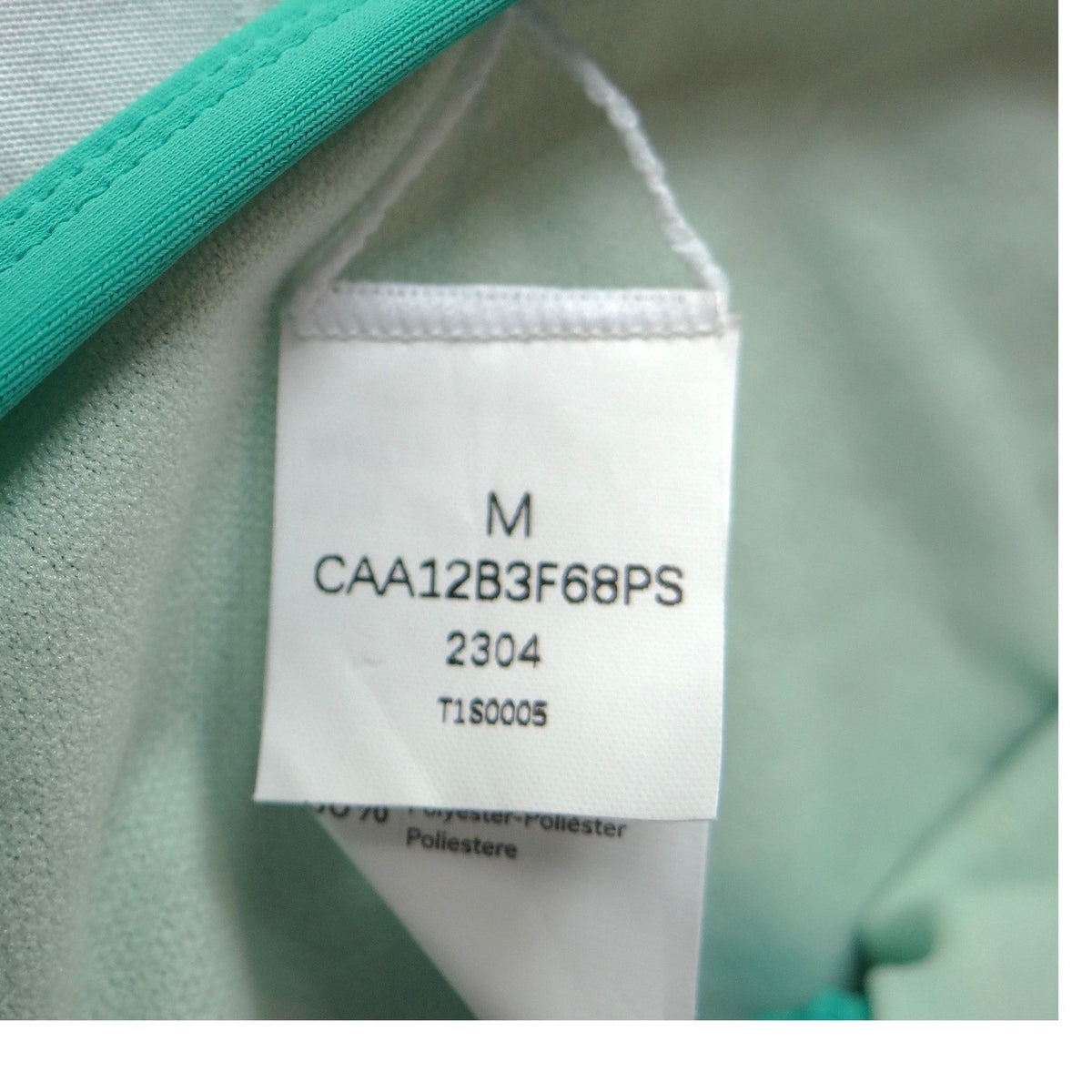 NWT Cupshe Teal Green Ring Detail Braided Wrap Bikini Set Size M9