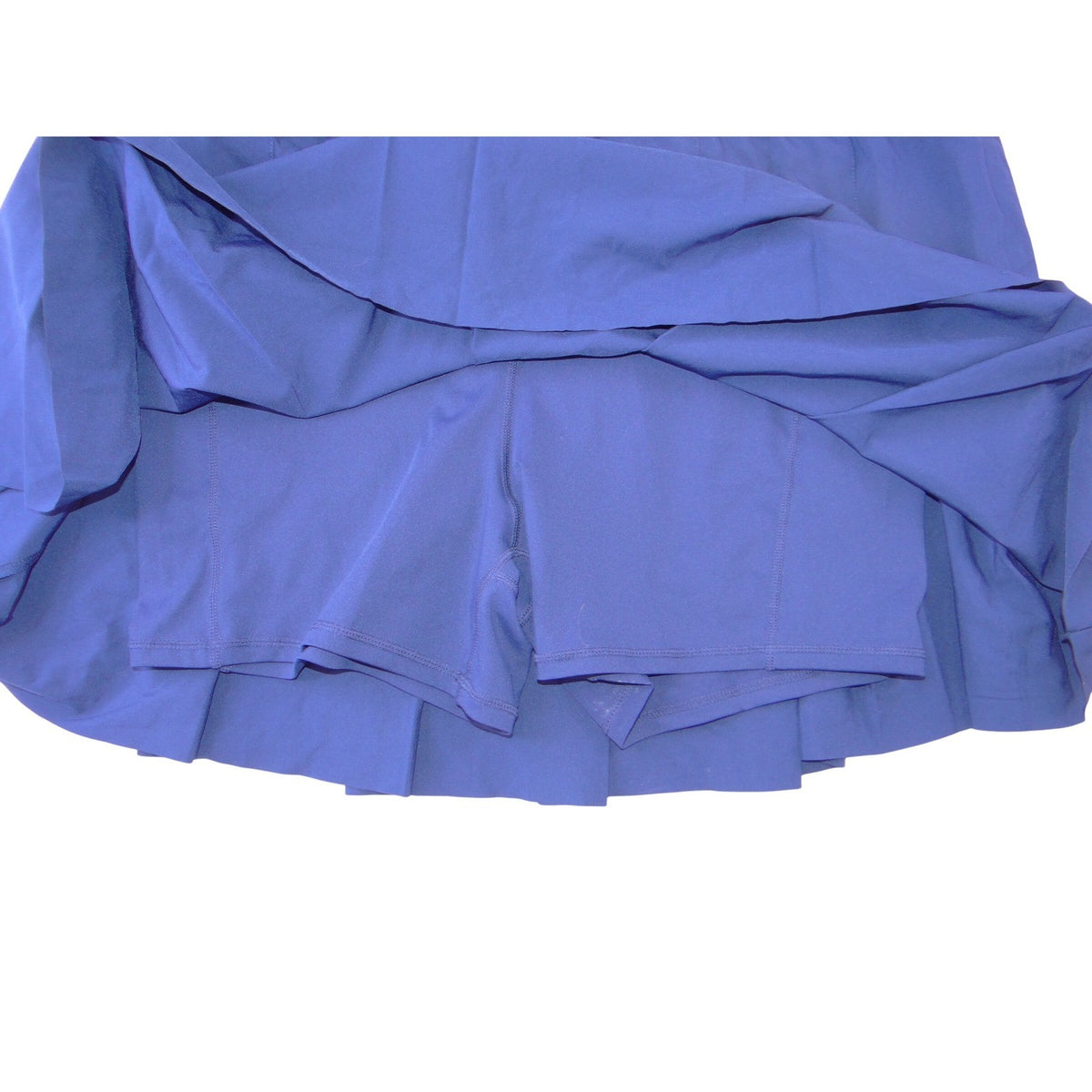Fabletics Womens Blue Pleated Tennis Skort Built-in Shorts XXL 1X Activewear