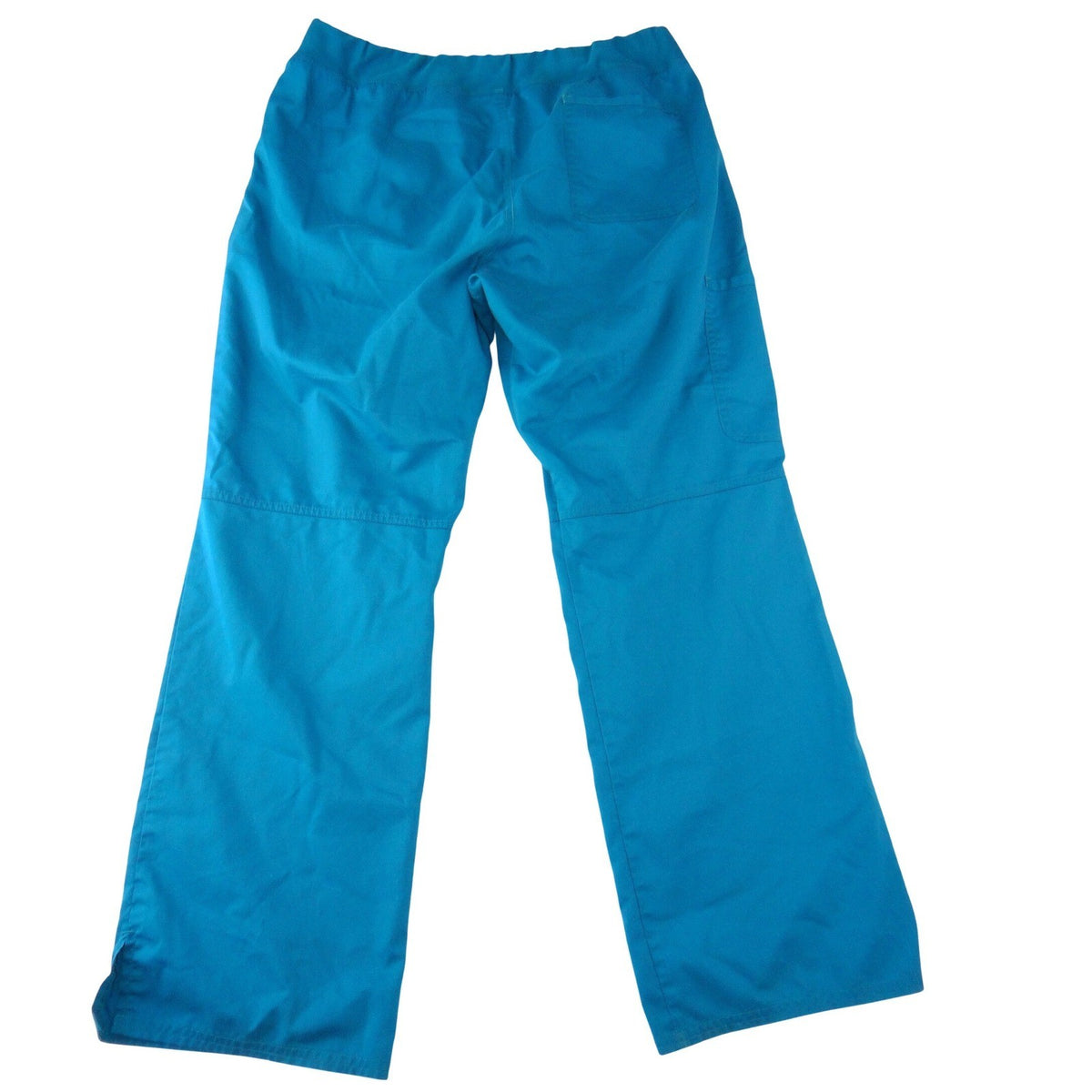 Cherokee Workwear Women Caribbean Blue Scrub Pants Cargo D-Ring Large Tall2