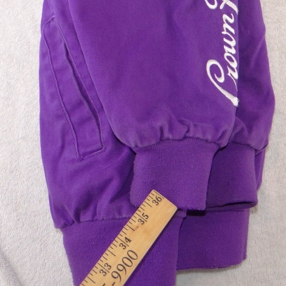 Chase Authentics Crown Royal Roush Racing NASCAR Jacket Jamie McMurray Purple L20