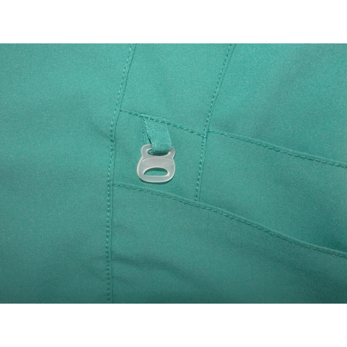 Wink W123 Women Scrub Top XS Teal Green V Neck Modern Fit Short Sleeve 33983