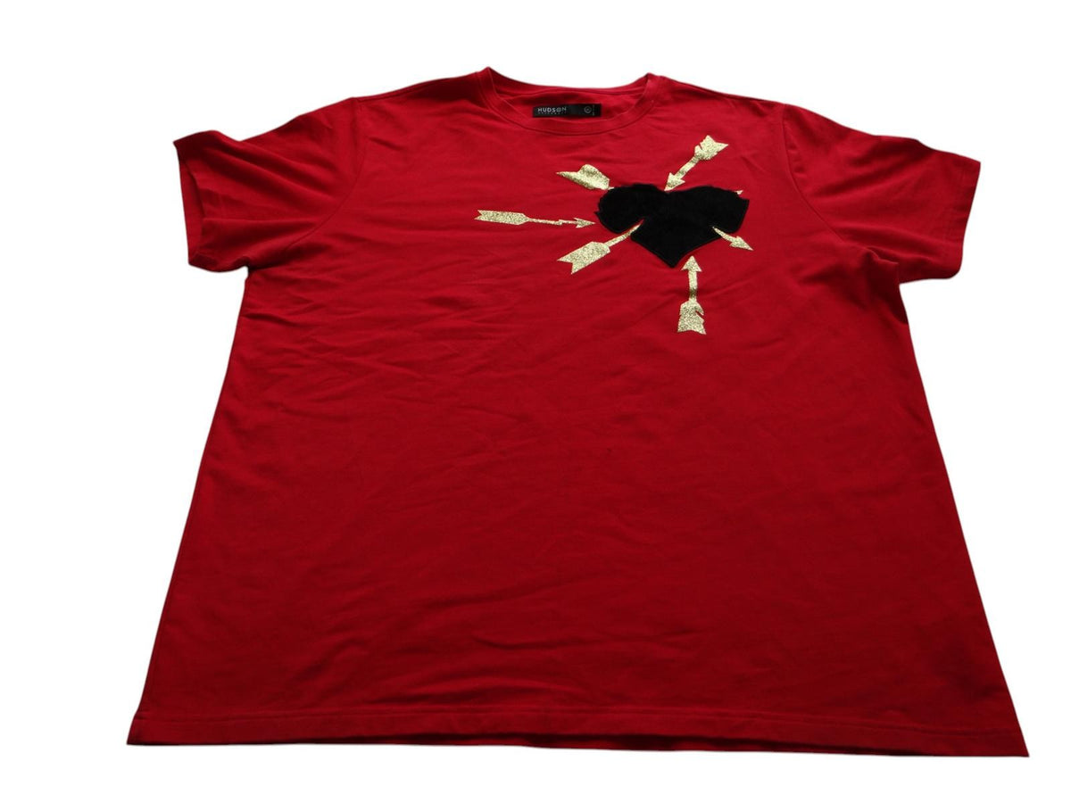Hudson Outerwear Men's Red Short Sleeve T-Shirt Size 3X