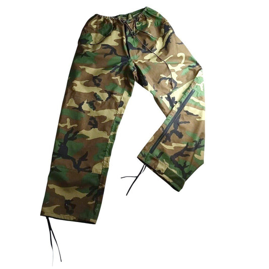 Mens Extended Cold Weather Camouflage Trousers Military Surplus Large0