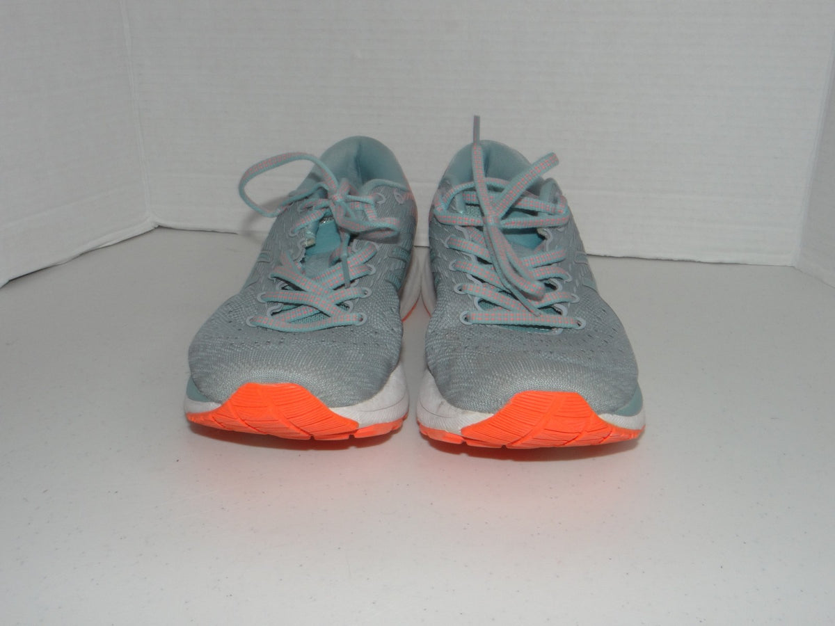 ASICS Gel Cumulus 21 Womens 7.5 Running Shoes Grey Coral 1012A741 FlyteFoam4