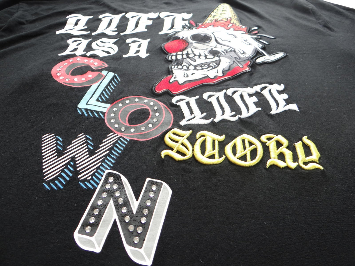 BKYS Black Clown Life Graphic Tee2
