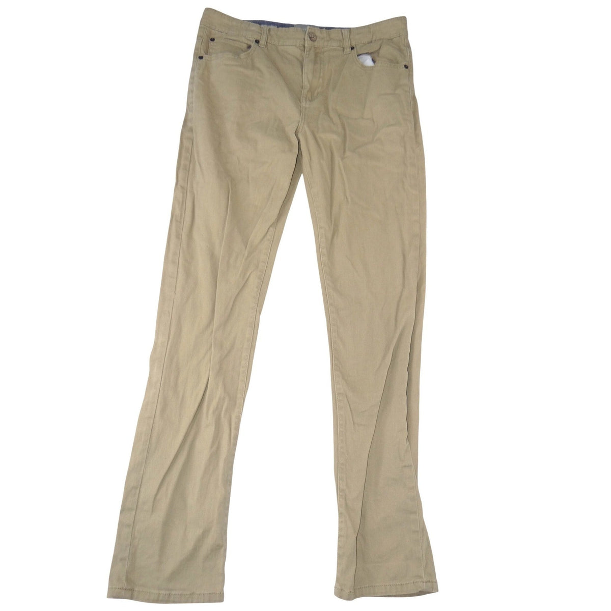 Lucky Brand Mens Authentic Skinny Stretch Tan Khaki Pants 31x310