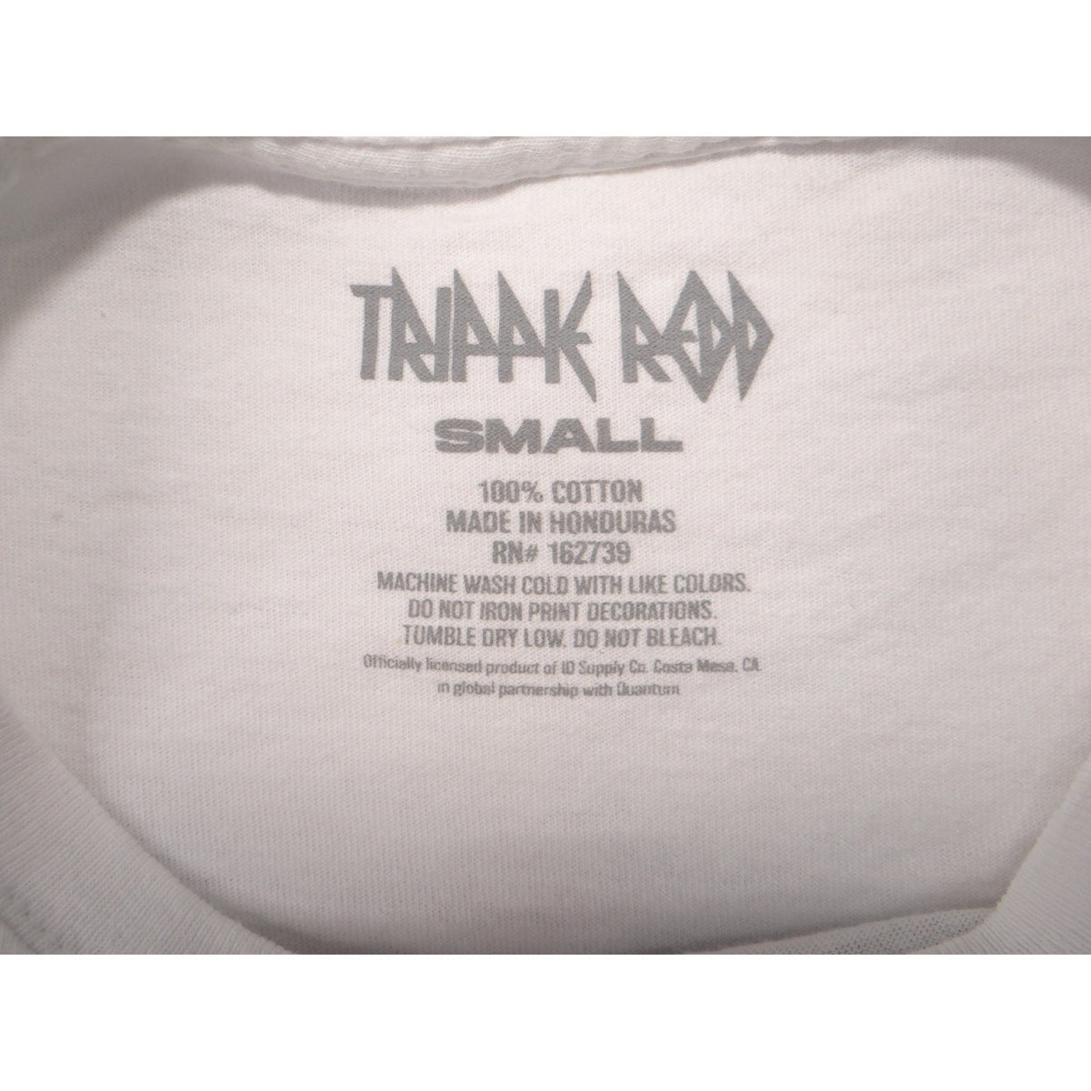 Trippie Redd 1400 Graphic T Shirt White Short Sleeve Men's Size Small