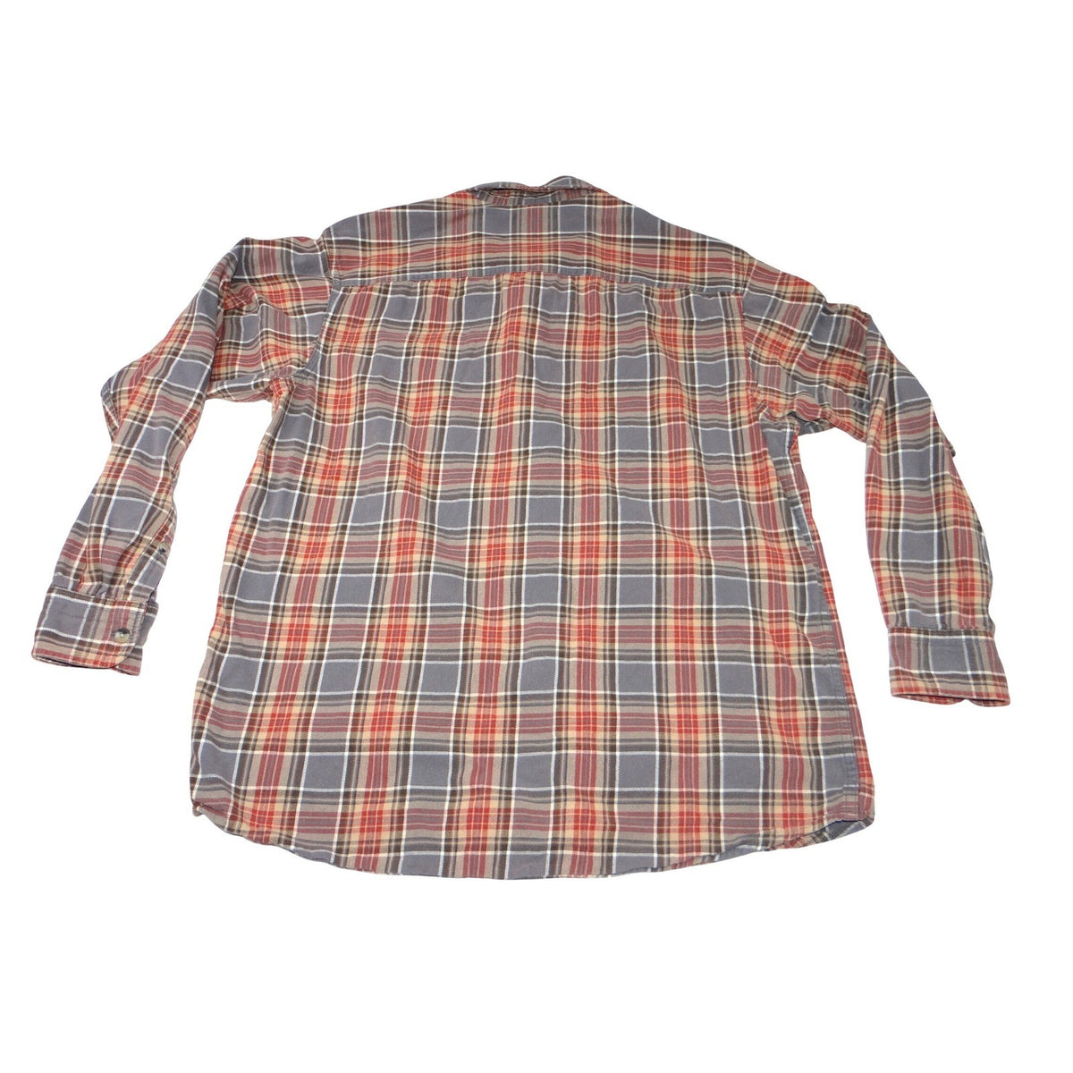 Red Head Brand Co Plaid Flannel Long Sleeve Button Up Shirt Men's Size Large