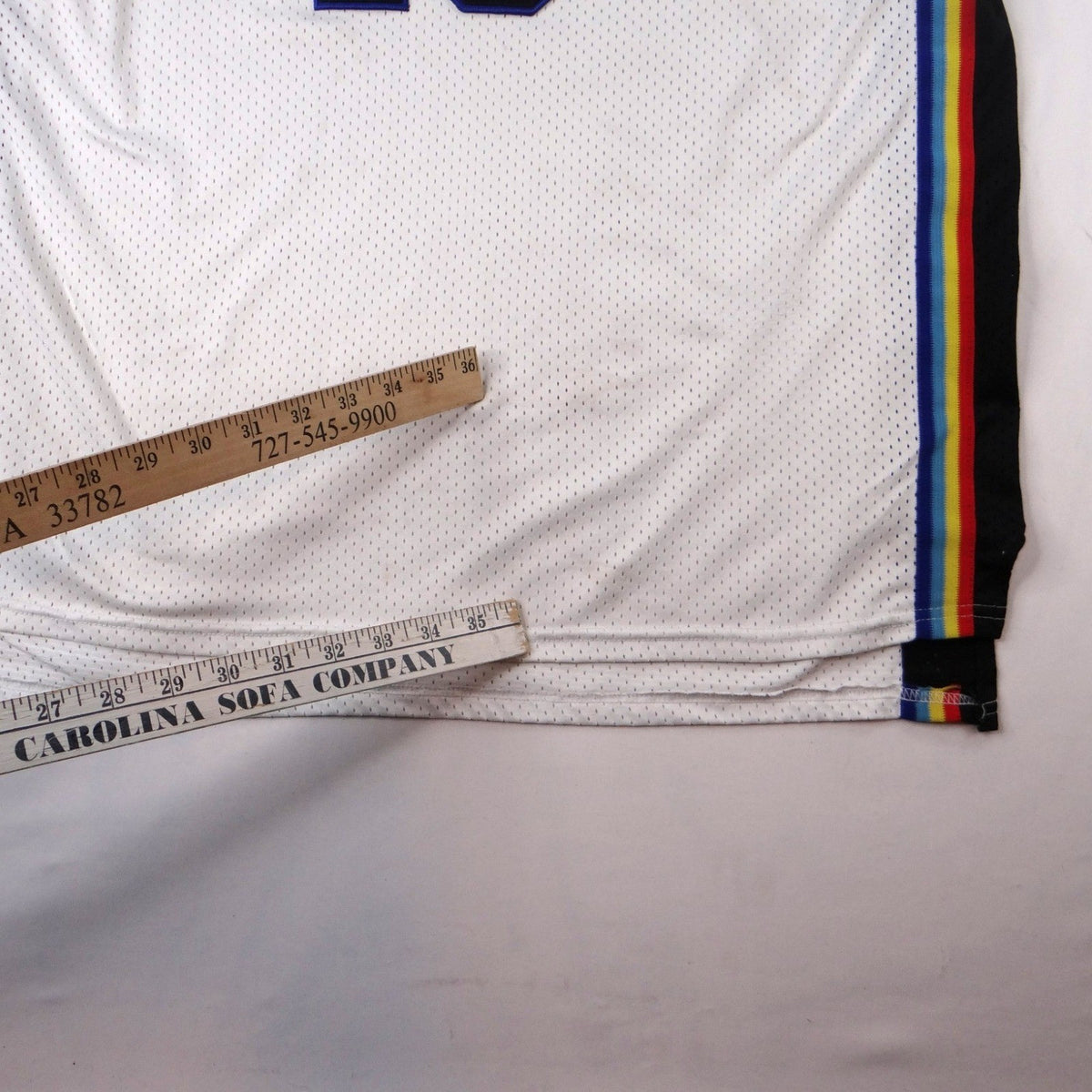 MTV Brick Layers Jersey 19 Kalith XXXL White Basketball Music Television