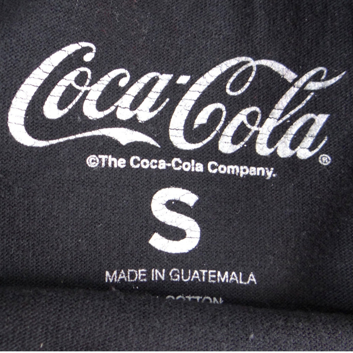 Coca Cola Mens Soda Logo All Over Print T Shirt Black Sprite Fanta Small1