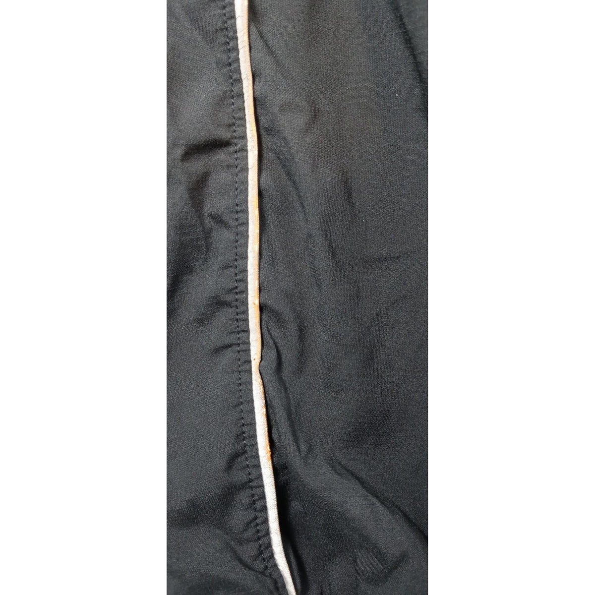 Jordan Black Track Jacket Reflective Stripe Full Zip Men's Medium Athletic12