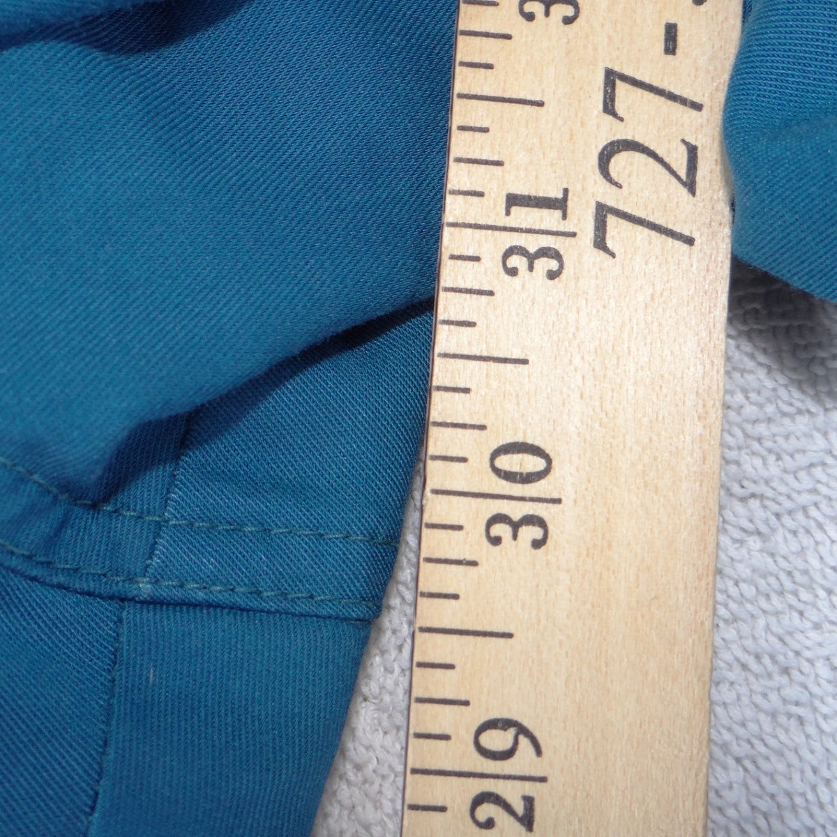 Cherokee Workwear Women Caribbean Blue Scrub Pants Cargo D-Ring Large Tall5