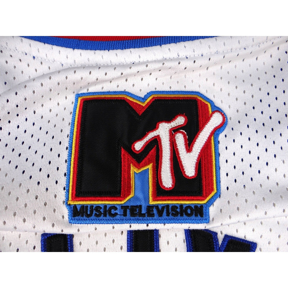 MTV Brick Layers Jersey 19 Kalith XXXL White Basketball Music Television