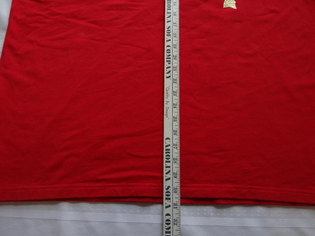 Hudson Outerwear Men's Red Short Sleeve T-Shirt Size 3X
