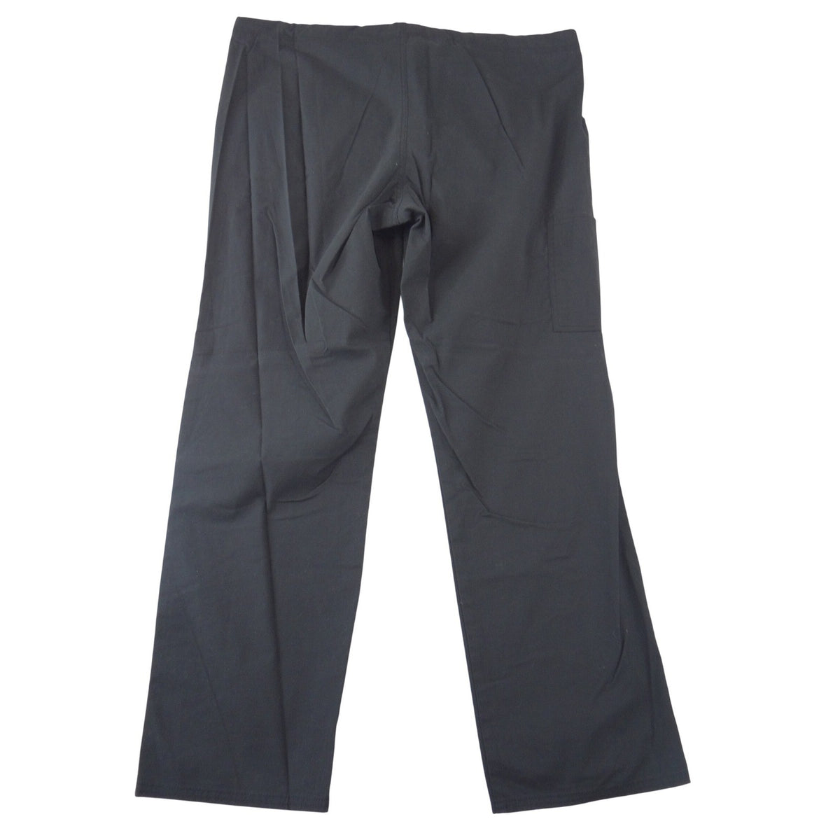 Scrubstar Womens Black Medical Scrub Set V Neck Top Cargo Pants WM00B068 Size M8