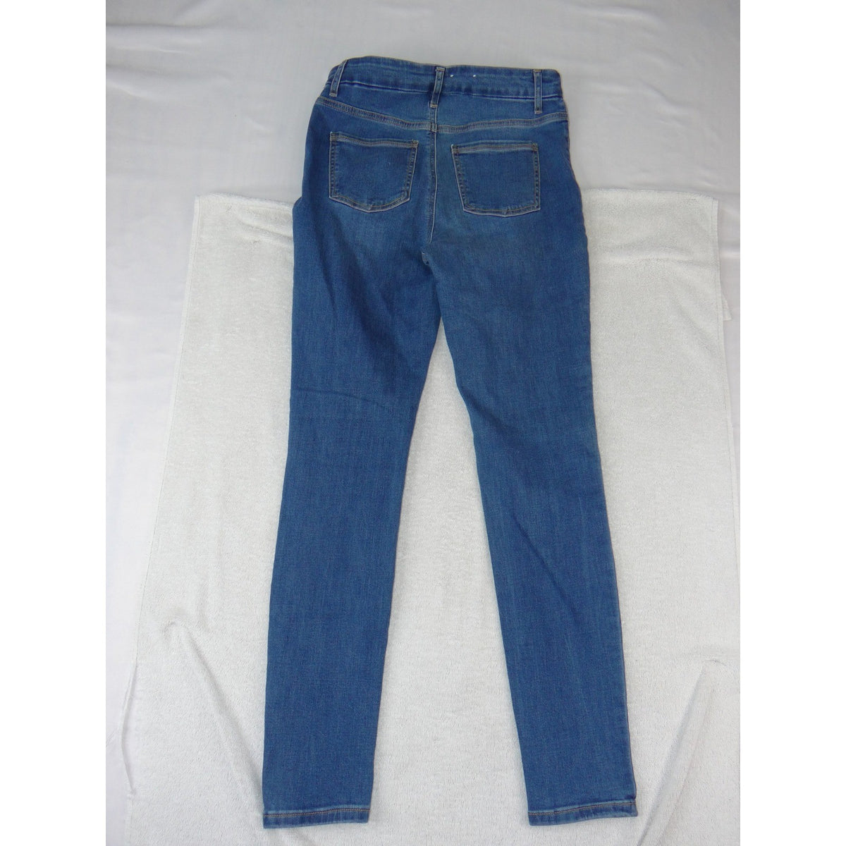 Time and Tru Womens Skinny Jeggings Medium Wash Denim Stretch Pull On Jeans XS1